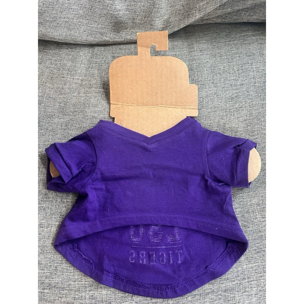 LSU Tigers Small Dog Pet Shirt 10-14” New - Picture 4 of 4